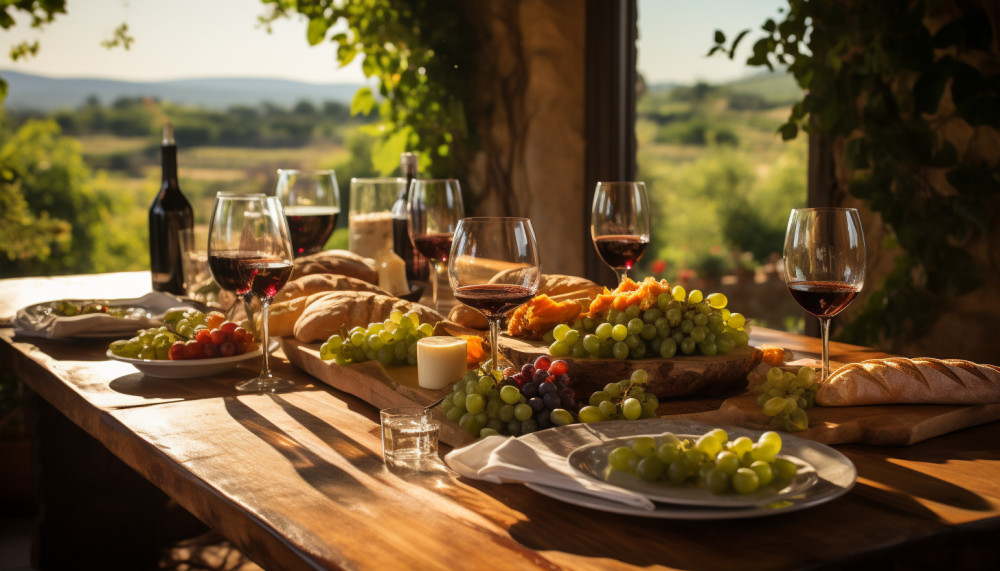 Les secrets d'une table champêtre parfaite : gastronomie et nature en harmonie